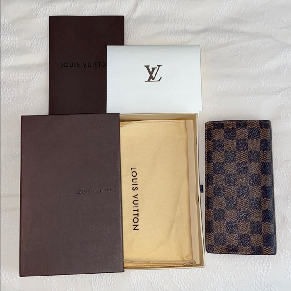 Gently used Louis Vuitton PF BRAZA DAMIER wallet
